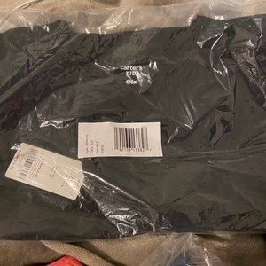CARTER KIDS LONG SLEEVE BLACK SIZE 6